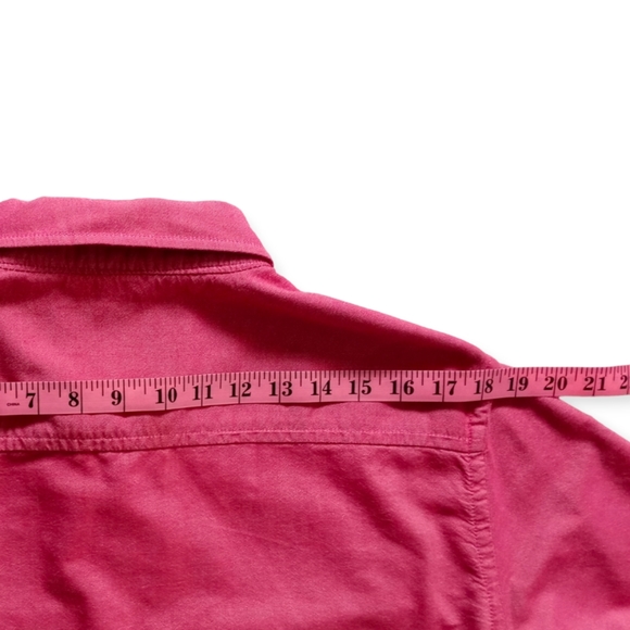 Aeropostale Men's Long Sleeve Button Down. Size M. Color Pink. - Picture 5 of 12